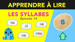 🔵🔴 Syllabes avec la lettre S SU SI SA SÈ SO SOU  Apprendre à lire maternelle  CP  IEF [upl. by Ariada]