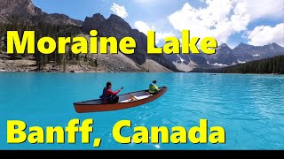 Moraine Lake  Banff National Park Canada [upl. by Anait588]