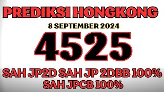 PREDIKSI HK 8 SEPTEMBER 2024  BOCORAN ANGKA HK HARI INI  RUMUS HONGKONG  ANGKA JITU HONGKONG [upl. by Nylarej]