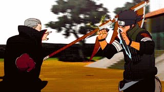 Dance of Death • Sarutobi Asuma vs Hidan of Akatsuki Showdown [upl. by Bertie303]