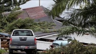 Rare Deadly Tornado In Auckland New Zealand December 6 2012 [upl. by Lekym]