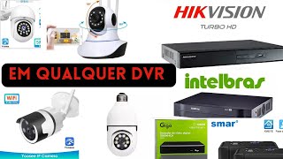 como configurar câmera ip wifi yoosee em qualquer DVR [upl. by Nomrej795]