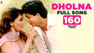 Dholna  Full Song  Dil To Pagal Hai  Shah Rukh Khan Madhuri Dixit Lata Mangeshkar Udit Narayan [upl. by Bathulda]