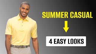 Summer Style Made Easy 4 Effortless Casual Looks [upl. by Onoitna239]