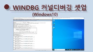 windbg 커널디버깅 셋업Windosw10 [upl. by Oriana]