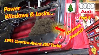 BROKEN Windows amp Locks RARE Abandoned Audi Turbo  Part 5 [upl. by Aimil57]