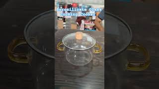 Borosilicate Glass Cooking Cooker unboxingvideo share subscribe trendingshorts viral [upl. by Yelrah]