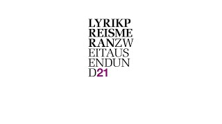 Lyrikpreis Meran 21 LivePreisverleihung 4 [upl. by Ronoel]