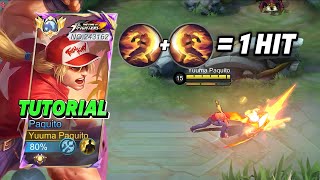 PAQUITO BEST BUILD AND COMBO FOR 1 HIT  PAQUITO GAMEPLAY  Mobile Legends [upl. by Eyaj]