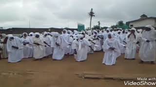 Chorale Siloé messianique de vieil aklodj en action [upl. by Rosenblum411]