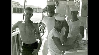 A Sailors WW2 Photo Album DIGITIZED feat Transport Ship USNS Fred C Ainsworth AP181  NAVY BOXING [upl. by Lipp]