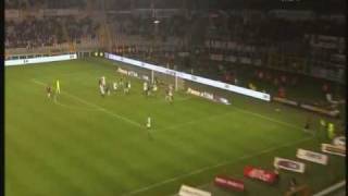 Juventus  Bologna 41 HIGHLIGHTS SKY 14 Marzo 2009  Giovinco SHOW [upl. by Aredna]