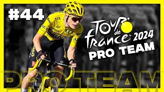 TOUR DE FRANCE 2024  PRO TEAM 44  Gros suspens sur le Tour [upl. by Adekan607]