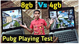 8gb Vs 4gb RAM PUBG TEST On LAPTOP  RAM PUBG TEST  Technology House [upl. by Lowe631]