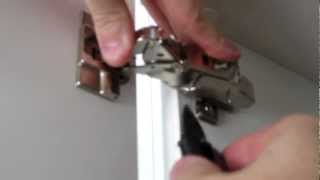 How to Install IKEA 153 Degree Integral Hinge [upl. by Felicidad869]