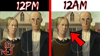 Top 5 Scary Haunted Paintings Caught Moving [upl. by Radke]