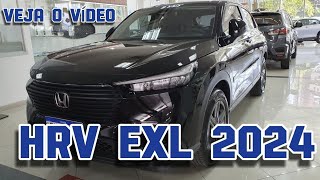 HRV EXL 2024 COR PRETO CRISTAL EM DETALHEShonda newhrv [upl. by Ley]