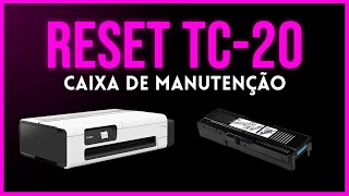 COMO FAZER O RESET DA CAIXA DE MANUTENÇÃO DA CANON TC20 [upl. by Adaiha]