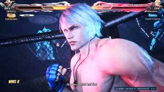 ReaLLLy Jack8 vs Steve  Tekken8  Ranked [upl. by Aible]