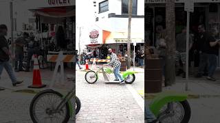 Harley Davidson Push Scooter harleydavidson scooter motorcycle bicycle custom shorts chopper [upl. by Atiuqihs]