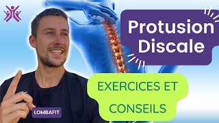 Protrusion discale  Conseils et exercices [upl. by Ieso]