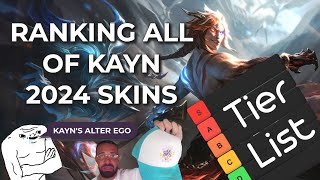 Ranking EVERY Kayn Kayne West Skin 2023 in League of Legends tierlist ranked [upl. by Meras]