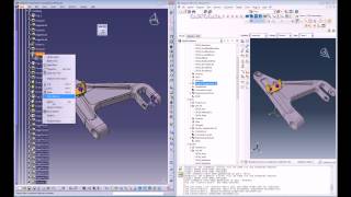 SIMULIA Abaqus  CATIA Associative Interface [upl. by Yul859]