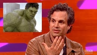 MARK RUFFALO Gets Hulk Role in The Avengers  By Mistake The Graham Norton Show on BBC AMERICA [upl. by Atthia]