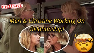 Sisterwive Season 19 Spoiler Christine amp Meri Brown Film Together [upl. by Calvinna]