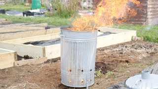 How to Use a Garden Incinerator [upl. by Negah118]