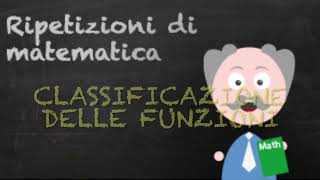 Classificazione delle funzioni [upl. by Naux718]