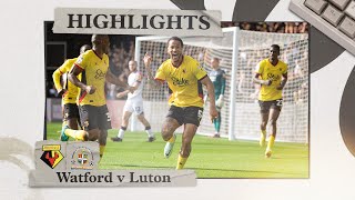 Watford 40 Luton Town  Highlights [upl. by Kalikow]