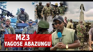 M23 YAGOTEYE ABACANCURO HAMWE YICA UBAYOBOYE🔥BARATABARIZWA🚀M23 ITSINZE ICYUMUTWE FARDC🔥UKO BYIFASHE [upl. by Haroppizt923]