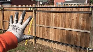 How to build a wooden sliding gate [upl. by Daniyal]