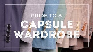 Capsule Wardrobe For Men  37 Items You Need To Create Stylish SpringSummer amp FallWinter Outfits [upl. by Renell273]