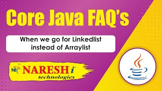 When we go for Linkedlist instead of Arraylist  Core Java Interview Questions [upl. by Aimahc]