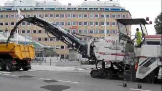 Wirtgen W 2000 asphalt milling machine [upl. by Airdnek]