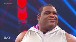 Keith Lee Raw debut entrance but with his old and better theme [upl. by Ahtelra]