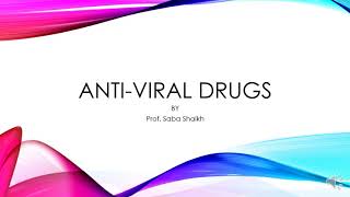 Anti viral drugs Anti Herpes agentAnimation [upl. by Iadahs]