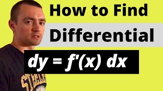 HOW TO FIND THE DIFFERENTIAL dy of the given function  Finding dy using the formula Part 4 [upl. by Ybbob]