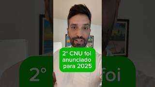 Segundo Concurso Nacional Unificado  CNU foi anunciado para 2025 [upl. by Lynette]