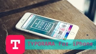 Typorama for iPhone [upl. by Eselahs]