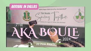 AKA Boule 2024 💚💚 Welcome Its Hot And THIS IS Texas [upl. by Ajak]