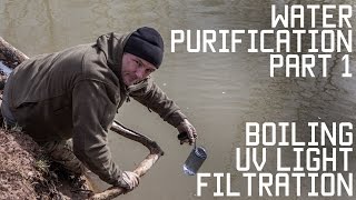 How to Purify Water part 1  Survival Training  Tactical Rifleman [upl. by Nydnarb528]