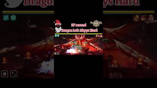 Summoners War Dragon Abyys Hard Team 27 second swc2024 games summonerwars com2us [upl. by Ezarra753]