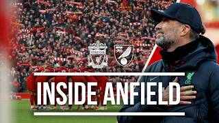 Emotional Anfield Scenes in FA Cup GoalFest  Liverpool 52 Norwich  Inside Anfield [upl. by Mihar]