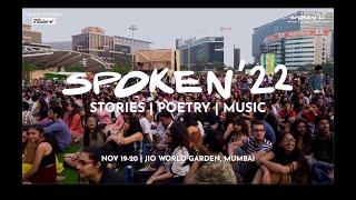 Spoken 22 Is Here  Spoken Fest  Kommune India [upl. by Camarata]