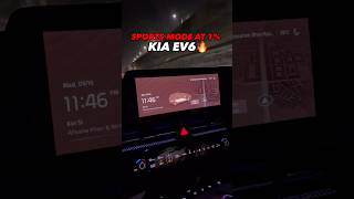 KIA EV6 SPORTS MODE AT 1 CHARGE🥹 kia kiaindia kiaev6 kiaev6gt kiaev9 shorts [upl. by Amie]