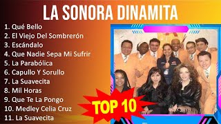 La Sonora Dinamita 2023  10 Grandes Exitos  Qué Bello El Viejo Del Sombrerón Escándalo Que [upl. by Tsew]