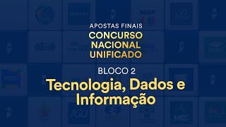 Apostas Finais CNU – Bloco 2 Big Data DW Mineração de Dados e Aprendizado de Máquina [upl. by Paapanen50]